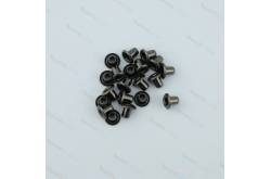 45 Mini Eyelets, Ø2.0mm, Steel Color, ACTM00055