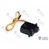 Mini servo numérique à pignonnerie métal 3.5kg/7.4V - LESU 12G