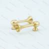 2 Trompes en laiton 5 x 15mm Krick 63107
