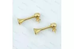 2 Trompes en laiton 6 x 20mm Krick 63108