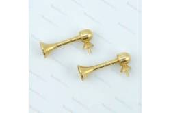 2 Trompes en laiton 7 x 23mm Krick 63109