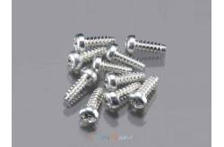 5 Self-tapping screws 2.6x10mm Tamiya