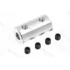 Accouplement rigide Ø3.2mm/Ø4mm longueur 18mm