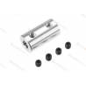 Rigid coupling Ø4mm/Ø4mm length 18mm