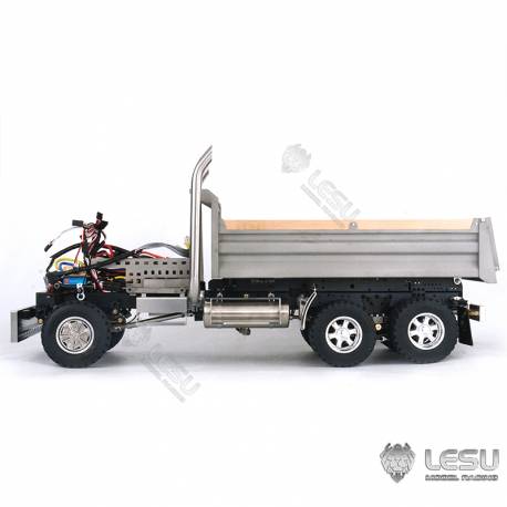 Porteur benne Américain 6x6 hydraulique (sans cabine) - LESU LS-Z0039
