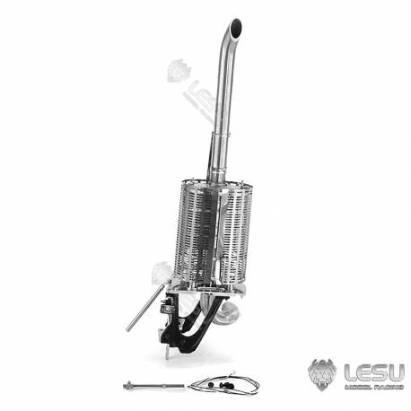 Vertical exhaust for Volvo 1/14 - LESU G-6159
