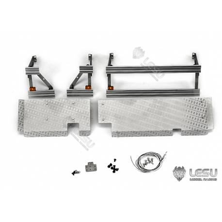 Jeu de barres pare-cyclistes pour le Volvo FH16 grumier Tamiya 1/14 - LESU G-6203