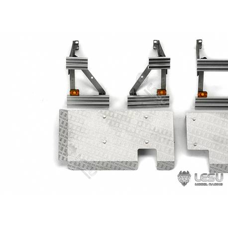 Jeu de barres pare-cyclistes pour le Volvo FH16 grumier Tamiya 1/14 - LESU G-6203