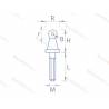 Set of 10 handrail stanchions Ø2mm
Krick 63027