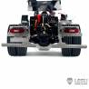 Feux arrière type Volvo et supports métal pour camion RC 1/14 - LESU S-1310