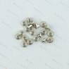 20 Mini œillets Ø1.5mm couleur argent AMATI 494602