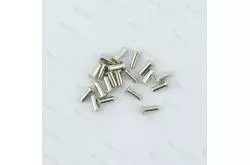 20 Mini œillets Ø1.0mm couleur argent AMATI 494601