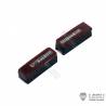 Rear lights and metal LESU supports for Tamiya radio controlled trucks