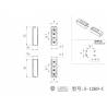 Rear lights and metal LESU supports for Tamiya radio controlled trucks