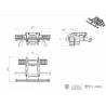 Structure arrière en aluminium et inox pour Volvo grumier 1/14 - LESU L-1031