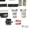 Structure arrière en aluminium et inox pour Volvo grumier 1/14 - LESU L-1031