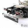 Aluminium and stainless steel rear structure for Tamiya Volvo log truck 1/14 - LESU L-1031