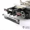Structure arrière en aluminium et inox pour Volvo grumier 1/14 - LESU L-1031