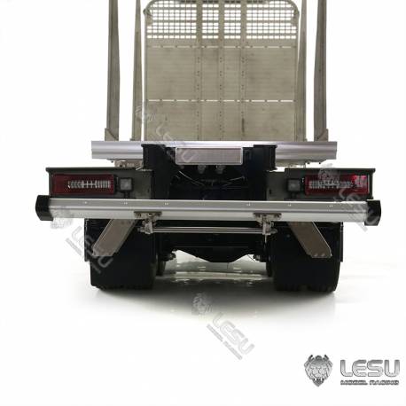 Aluminium and stainless steel rear structure for Tamiya Volvo log truck 1/14 - LESU L-1031