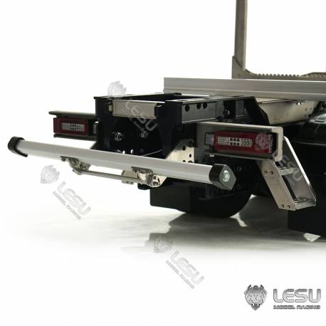 Aluminium and stainless steel rear structure for Tamiya Volvo log truck 1/14 - LESU L-1031