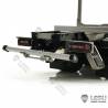 Structure arrière en aluminium et inox pour Volvo grumier 1/14 - LESU L-1031