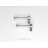 2 Chrome-plated metal 45mm horns Wedico - Wedico 150