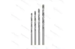 Lot de 4 forets HSS 2,0 / 2,2 / 2,4 / 2,6mm Donau 1722