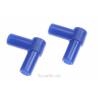 2 Raccords coudés à 90° pour durite silicone - GFORCE GF-2011-001