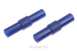 2 Raccords droits pour durite silicone - GFORCE GF-2011-002