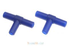 2 Raccords en T pour durite silicone - GFORCE GF-2011-003