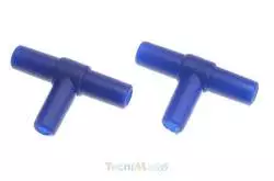 2 Silicone Hose T-Fittings - GFORCE GF-2011-003