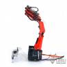 Grue hydraulique auxiliaire LESU en kit pour camions radiocommandés au 1/14 - LESU LS-A0014