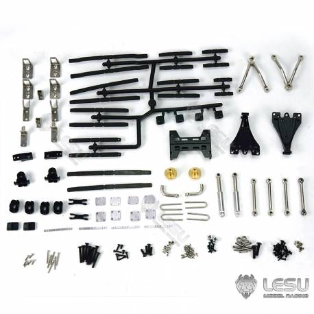 Kit of reinforced metal rear suspensions (enhanced by 9mm)