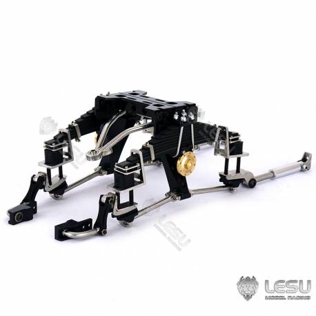 Kit of reinforced metal rear suspensions (enhanced by 9mm)