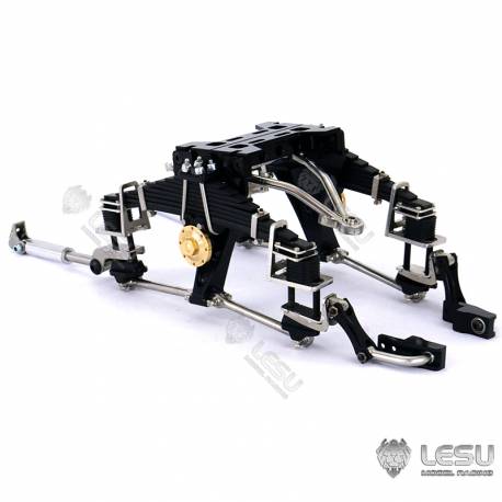 Kit of reinforced metal rear suspensions (enhanced by 9mm)