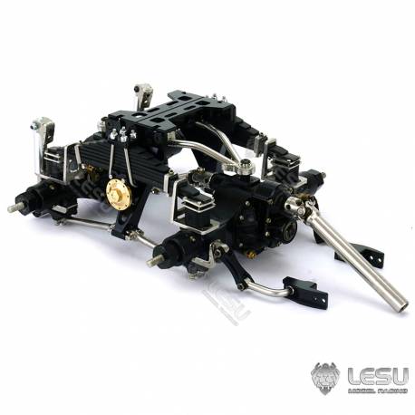 Kit of reinforced metal rear suspensions (enhanced by 9mm)