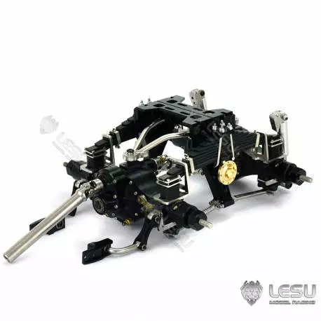 Kit de suspensions arrières renforcées avec amortisseurs (réhaussé de 9mm) - LESU X-8019-A