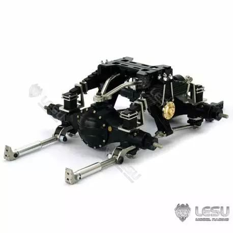 Kit de suspensions arrières renforcées avec amortisseurs (réhaussé de 9mm) - LESU X-8019-A