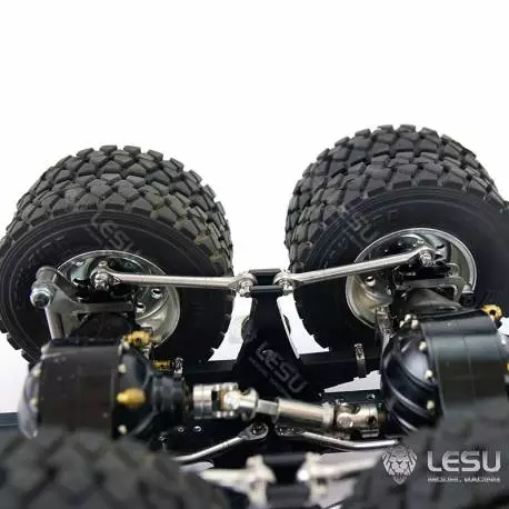 Kit de suspensions arrières renforcées avec amortisseurs (réhaussé de 9mm) - LESU X-8019-A