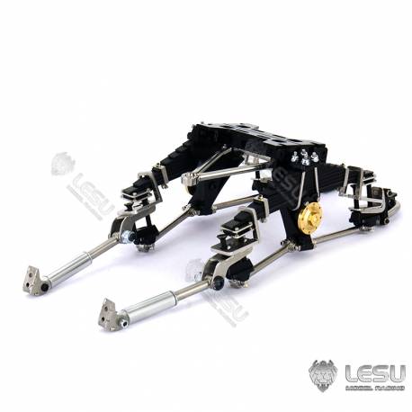 Reinforced rear suspension kit with shock absorbers - LESU X-8019-B
