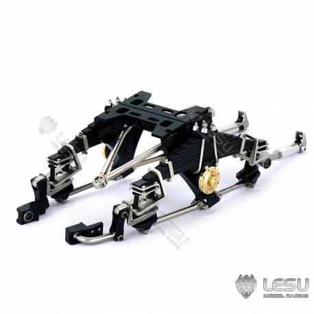 Reinforced rear suspension kit with shock absorbers - LESU X-8019-B