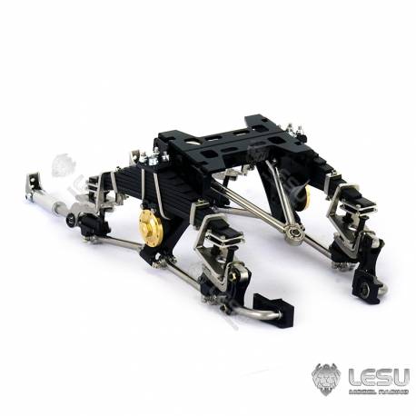 Reinforced rear suspension kit with shock absorbers - LESU X-8019-B