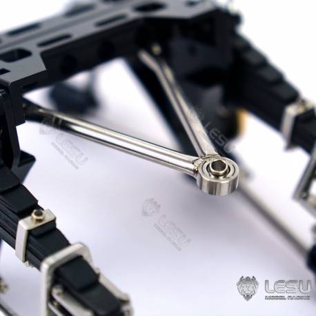 Reinforced rear suspension kit with shock absorbers - LESU X-8019-B
