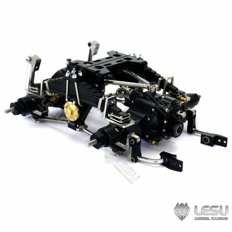 Reinforced rear suspension kit with shock absorbers - LESU X-8019-B