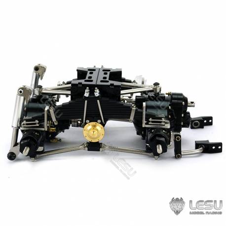 Reinforced rear suspension kit with shock absorbers - LESU X-8019-B