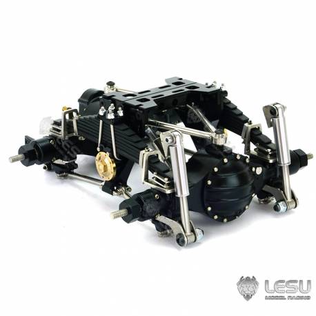 Reinforced rear suspension kit with shock absorbers - LESU X-8019-B