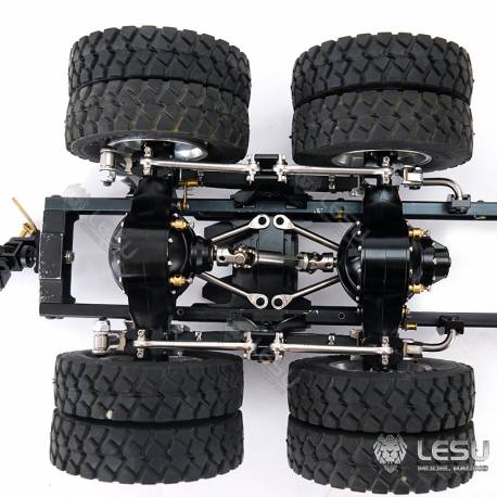 Reinforced rear suspension kit with shock absorbers - LESU X-8019-B