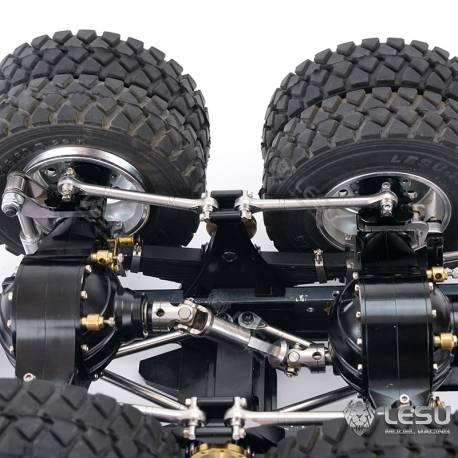 Reinforced rear suspension kit with shock absorbers - LESU X-8019-B