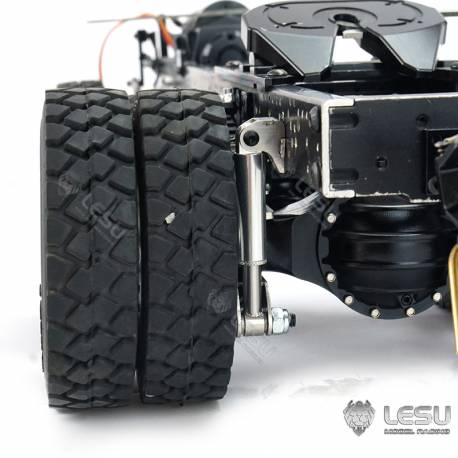 Reinforced rear suspension kit with shock absorbers - LESU X-8019-B
