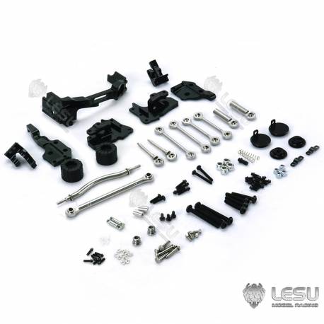 Système de suspension pour essieu moteur directionnel avec boudins pneumatiques - LESU X-8022-A